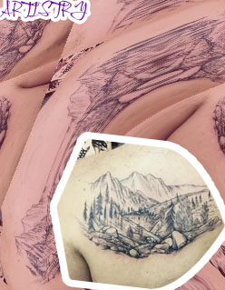 Best landscape tattoo artists near me