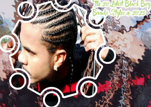 Black male hair braids