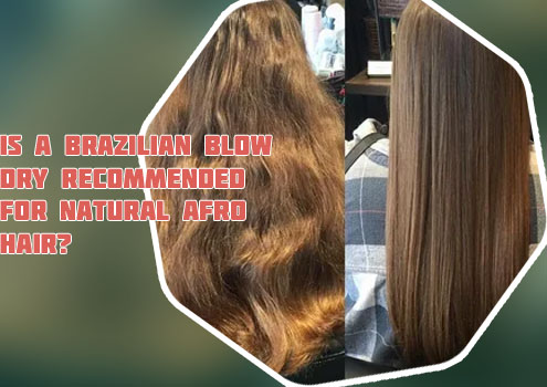 Brazilian blowout black hair