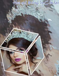 Bridal hair makeup