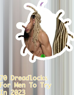 Faux locs men short