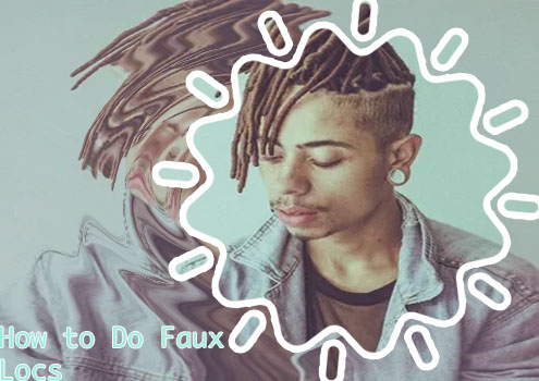 Faux locs men