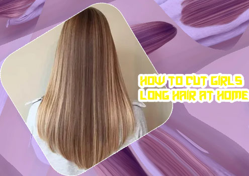 Hair cutting for long straight hair