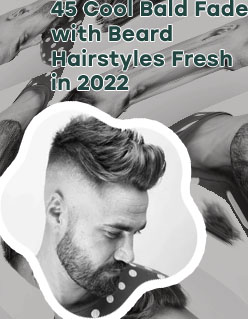 High skin fade with beard