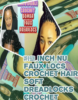 Individual faux locs crochet braids