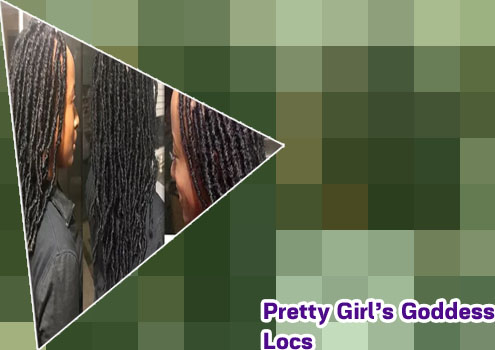 Individual faux locs