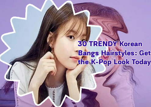 Korean full bangs