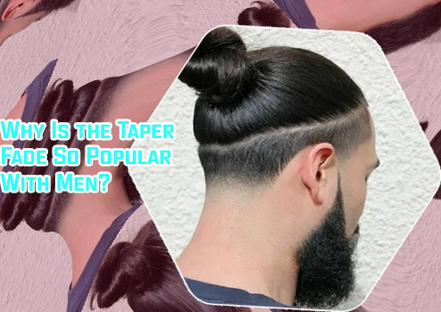 Long taper haircut