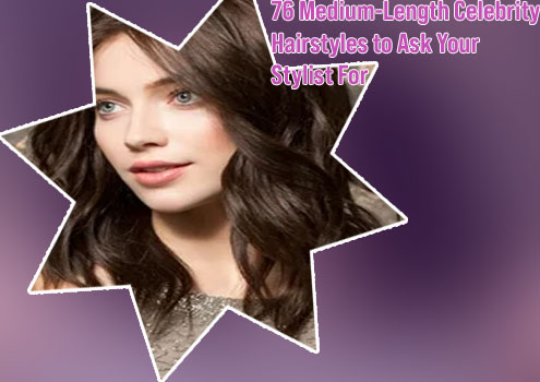 Medium length hairstyle women