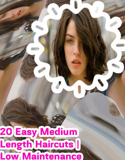 Medium wavy haircuts for women