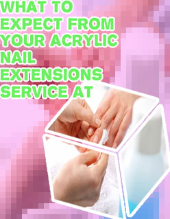 Nail extension at home service