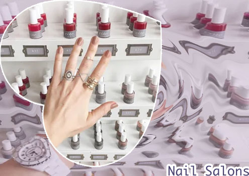 Nail salon open early near me
