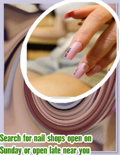 Nail shops open early near me