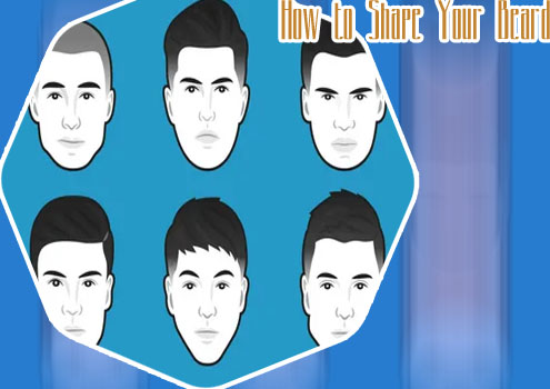 Oval shape hairstyles men