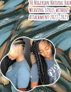 Quick braiding styles for natural hair with weave