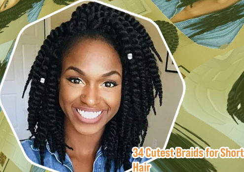 Short hair braid styles