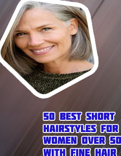 Short hair cuts for thin hair over 50