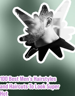 Short hair men beard