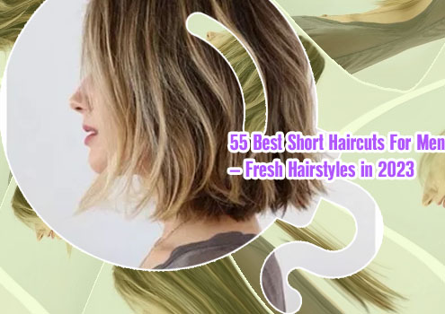 Short layered hair