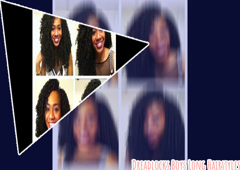 Soft dread hairstyles for long faces