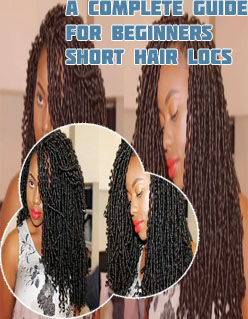 Soft locs on short hair